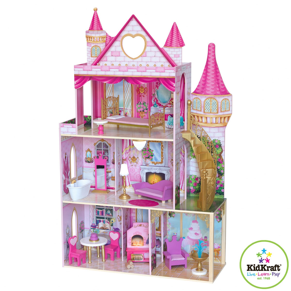 Buy KidKraft Rose Garden Castle Overview2 Image at Costco.co.uk