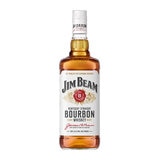 Jim Beam White Label Bourbon, 1L