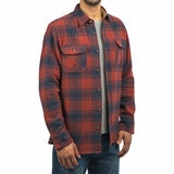 Jachs Mens Flannel Shirt & Thermal 2 Pack in Red Jachs Mens Flannel Shirt & Thermal 2 Pack in Red