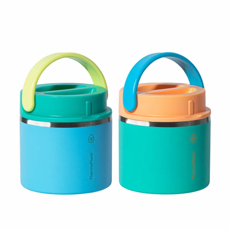 ThermoFlask Food Jars 591ml, 2 Pack in 4 Colours