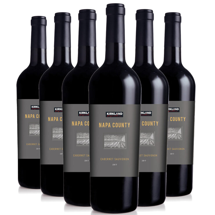 Kirkland Signature Napa County Sauvignon 2017, 6 x 75cl