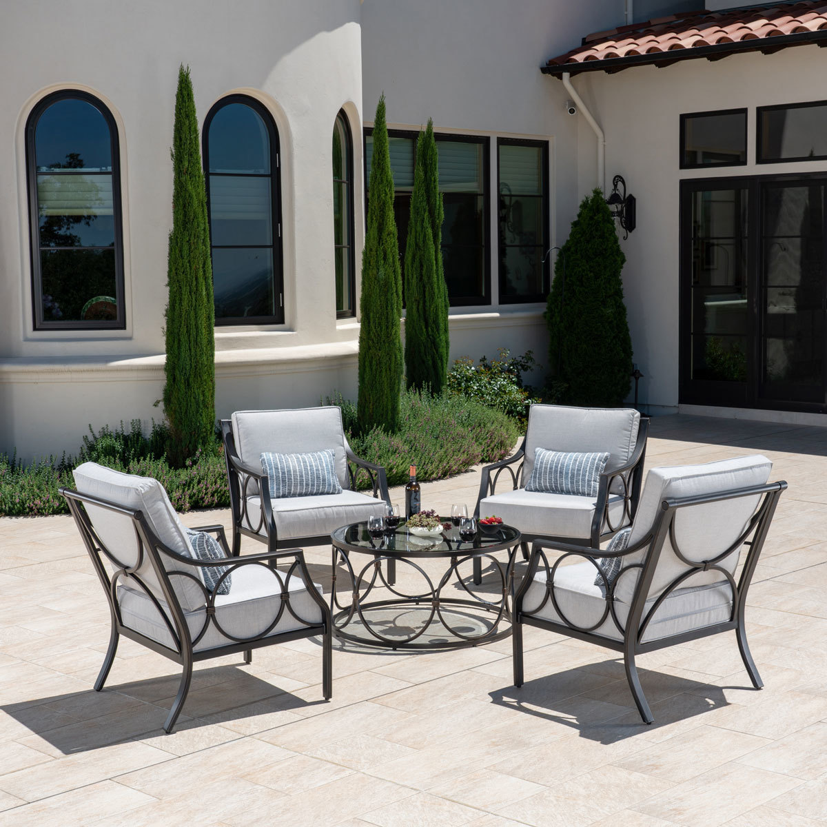 Foremost Keller 5 Piece Patio Chat Set Costco UK