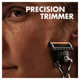 closeup showing precision trimmer