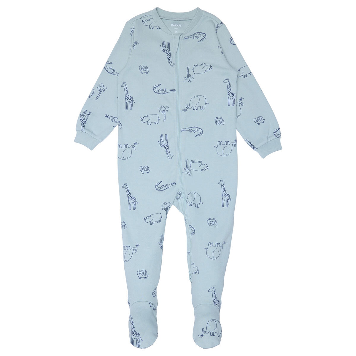 Pekkle Infant 2 Pack Sleeper in Safari, 3 Months