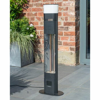 Kettler Kalos Ibiza Floor Standing Garden Heater with LED & Wireless Speaker