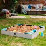 Plum Junior Wooden Sand Pit in Teal (18 months+)