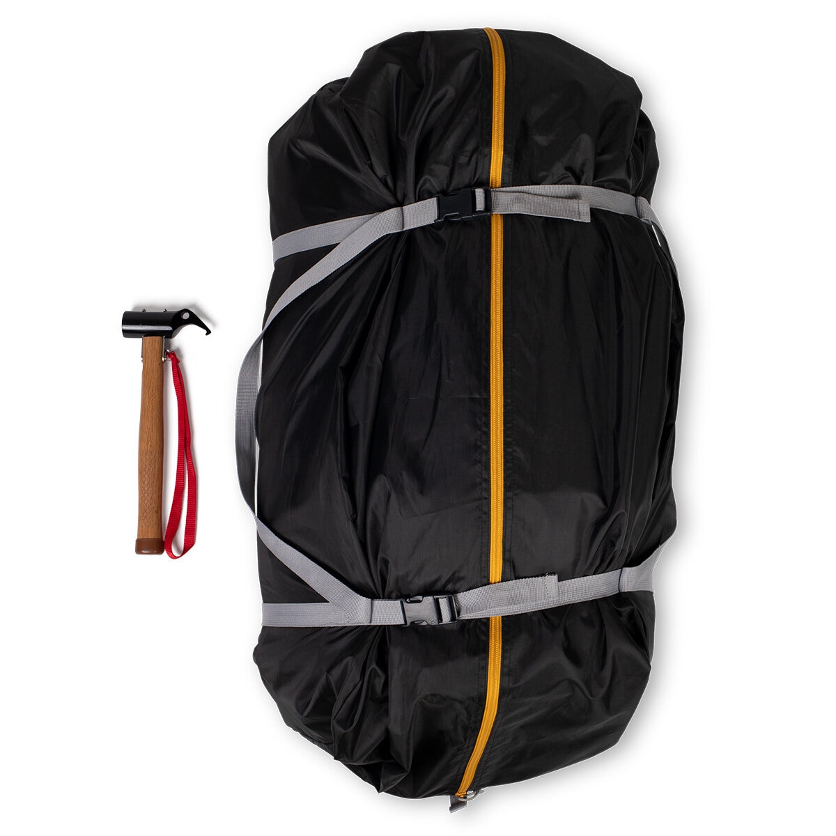 Studio image of the storage bag for the tent