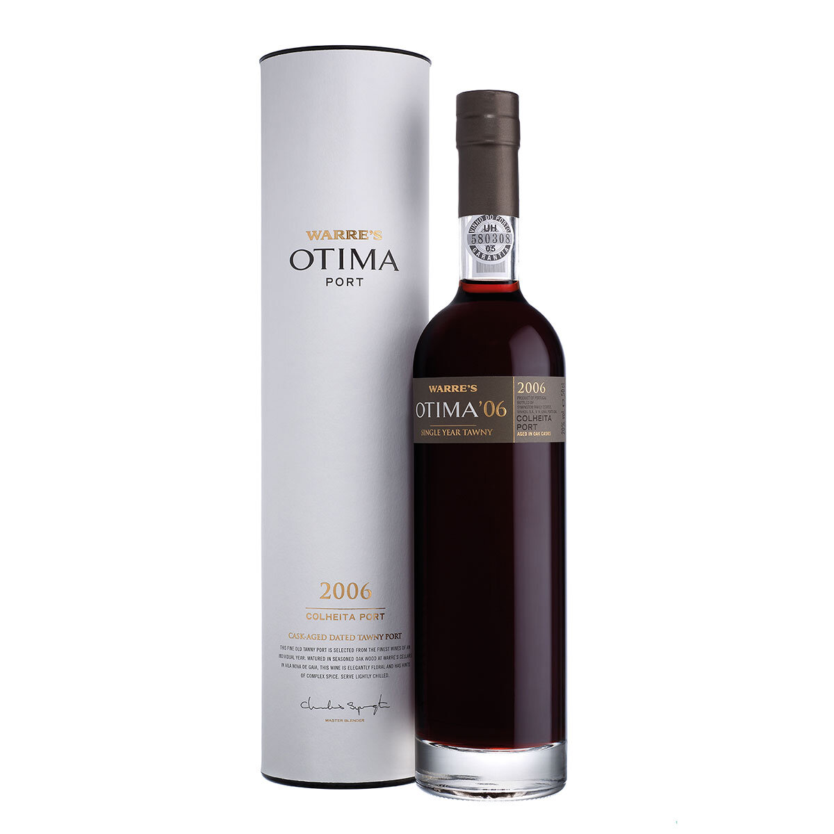 Warre's Otima Colheita 2006 Cask-aged Dated Tawny Port with Tube