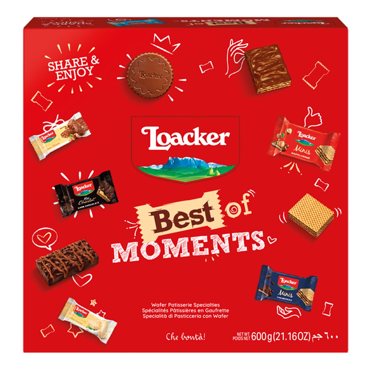 Loaker Best Of Moments Assortment, 600g