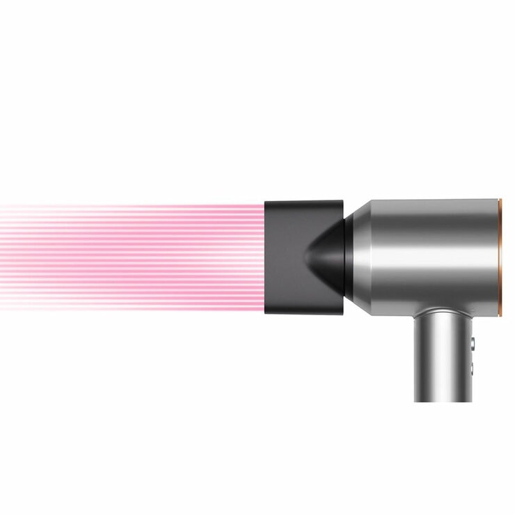 Lifestyle image of Dyson Supersonic showing heating