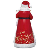 12 Inch (32cm) Santa / Snowman Glitter Globe Tabletop Ornament with LED Lights & Sounds
