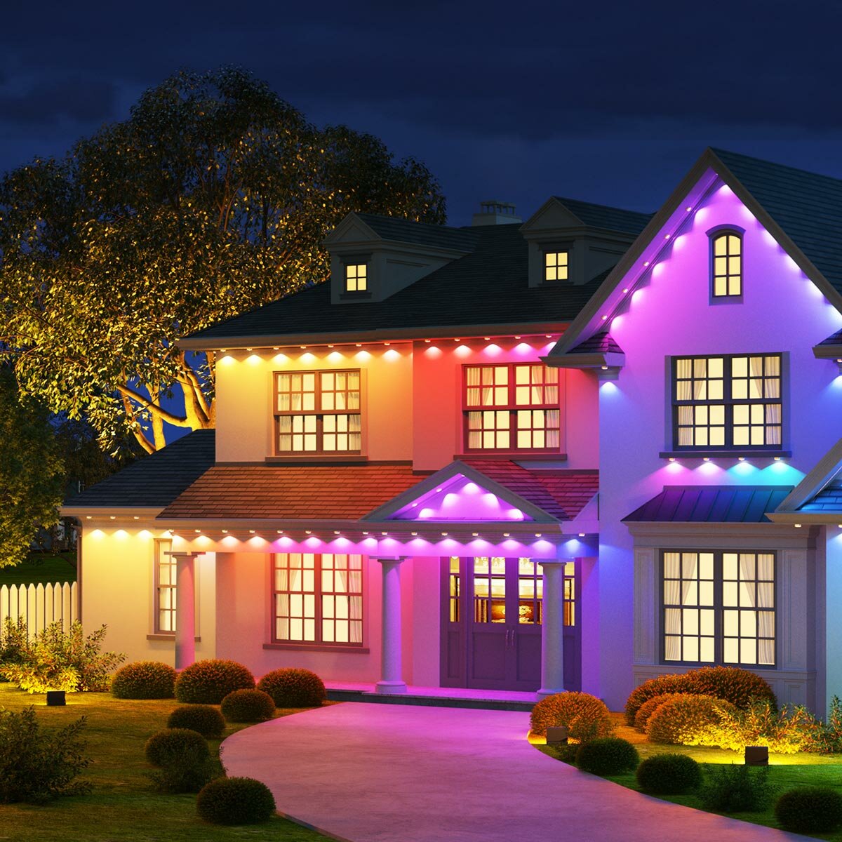 Govee 150ft (45m) Smart RGBW Permanent Outdoor Lights Elite in 2 Colours