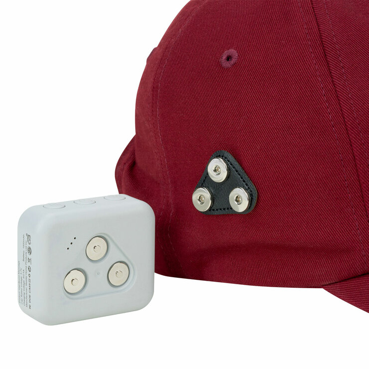 Hisooth H3 Hair Regrowth Scalp Massage Cap with LED Light in Burgundy, size Small Hisooth H3 Hair Regrowth Scalp Massage Cap with LED Light in Burgundy, size Small
