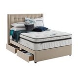 Silentnight Geltex Ultraflex 3000 Mattress & Divan in Sandstone, 2 Firmness Ratings in 4 Sizes