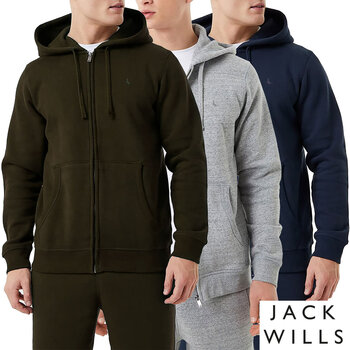 Jack Wills Men's Full Zip Hoody