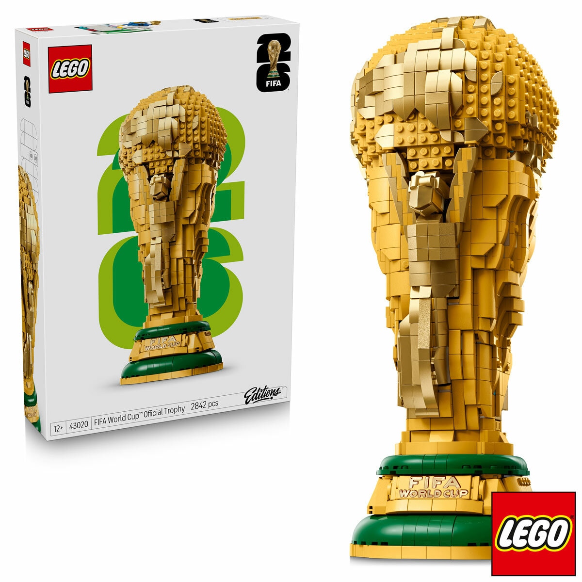 LEGO Editions FIFA World Cup™ Official Trophy - Model 43020 (10+ Years)