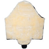 Naturally Sheepskins Baby Merino Sheepskin Footmuff in Black