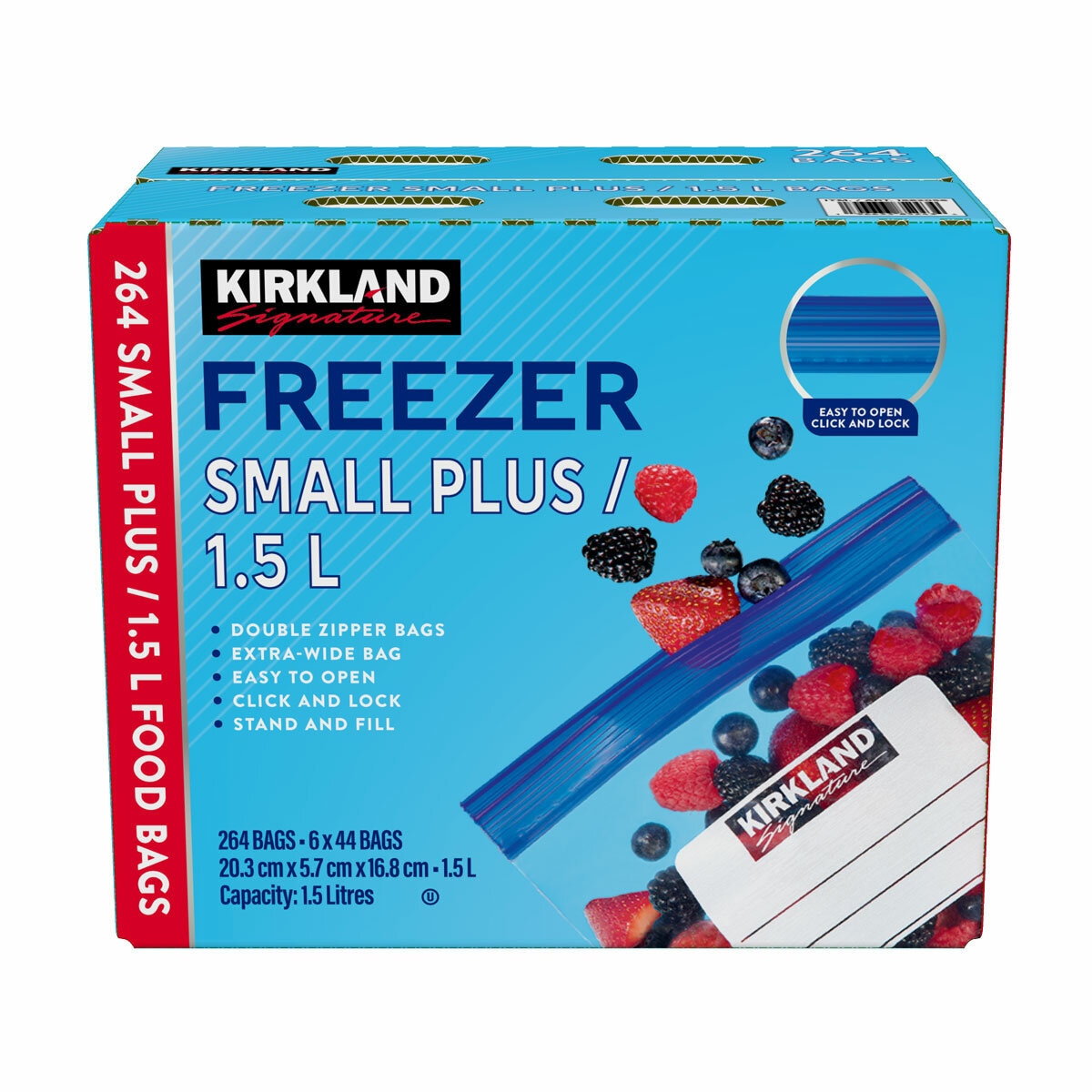 KS FREEZER SMALL PLUS / 1.5L 264 Bags Box