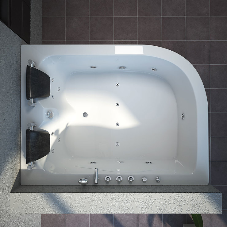 Platinum Spas Sorrento 2 Person Whirlpool Bath Tub | Costco UK