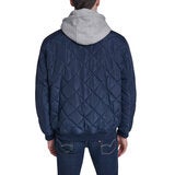 Converse Men's Hooded Bomber Jacket Converse Men's Hooded Bomber Jacket
