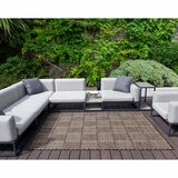 Concept Looms Sumac Mocha Indoor Outdoor Rug, in 3 Sizes