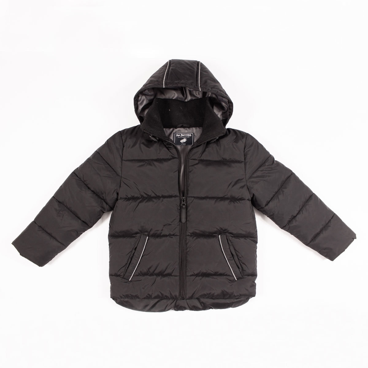 Harvey & Jones Thomas Boy's Padded Jacket in Black