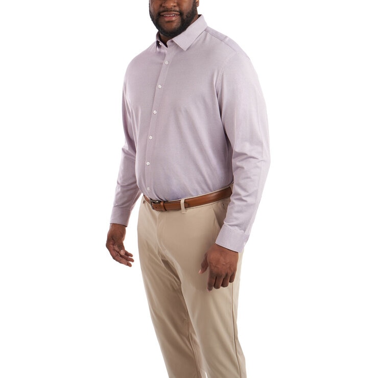 Kirkland Signature Men's Knit Dress Shirt