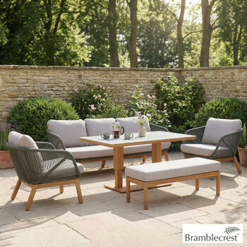 Bramblecrest Helsinki 5 Piece Deep Seating Dining Bramblecrest Helsinki 5 Piece Deep Seating Dining