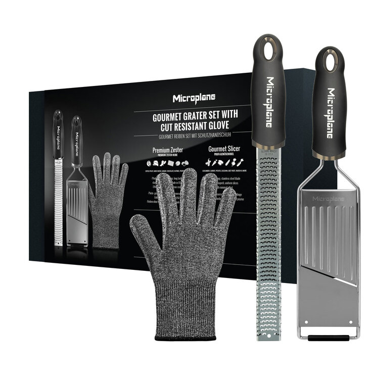 Microplane Gourmet Grater 3 Piece Set Microplane Gourmet Grater 3 Piece Set