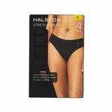 Halston Ladies Stretch Bikini Brief, 4 Pack Halston Ladies Stretch Bikini Brief, 4 Pack