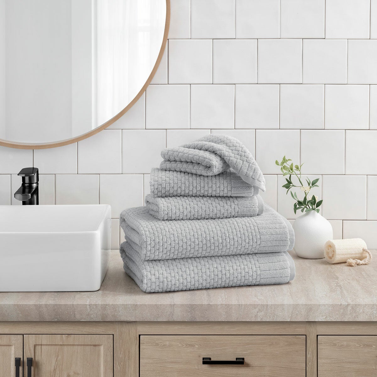 Welhome 100% Cotton Terry Towel 6 pack, in 2 Colours Welhome 100% Cotton Terry Towel 6 pack, in 2 Colours