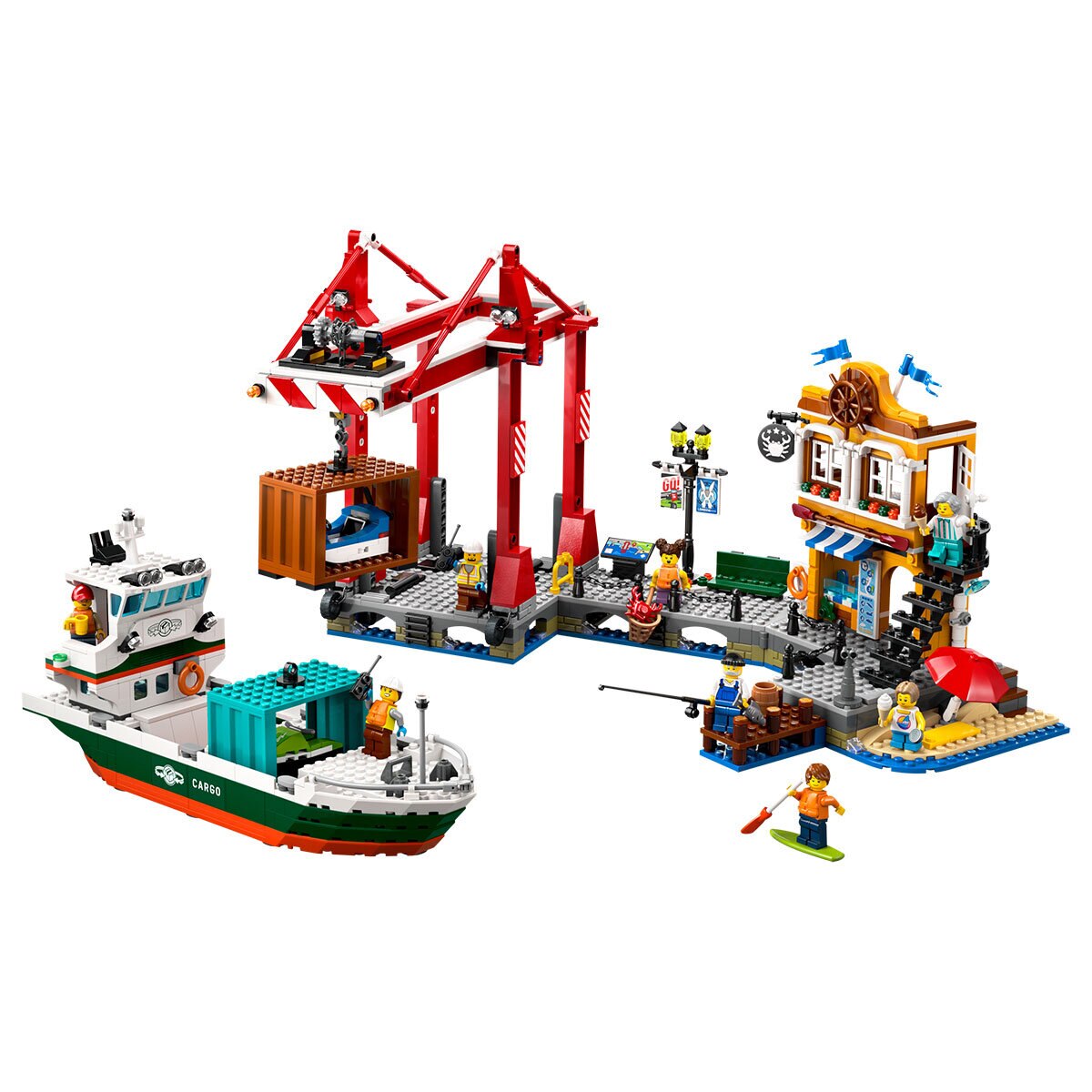 Lego city boat sets outlet