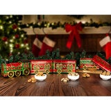 Winter wonderland cookie train