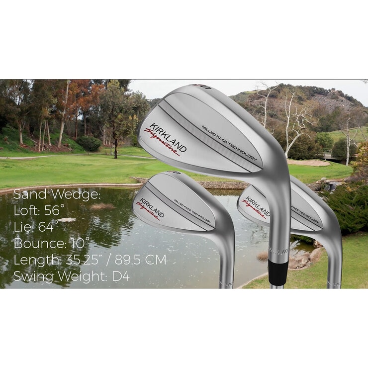 Kirkland Signature 3 Piece Golf Wedge Set