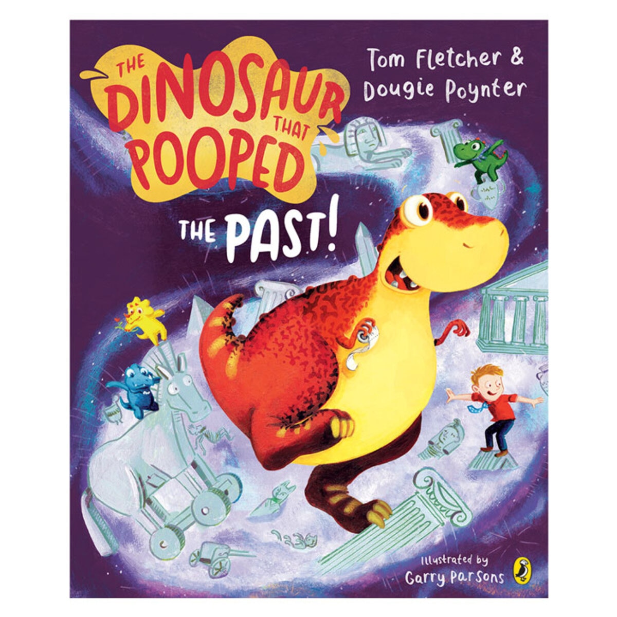 front cover of Dinosaur that pooped the past