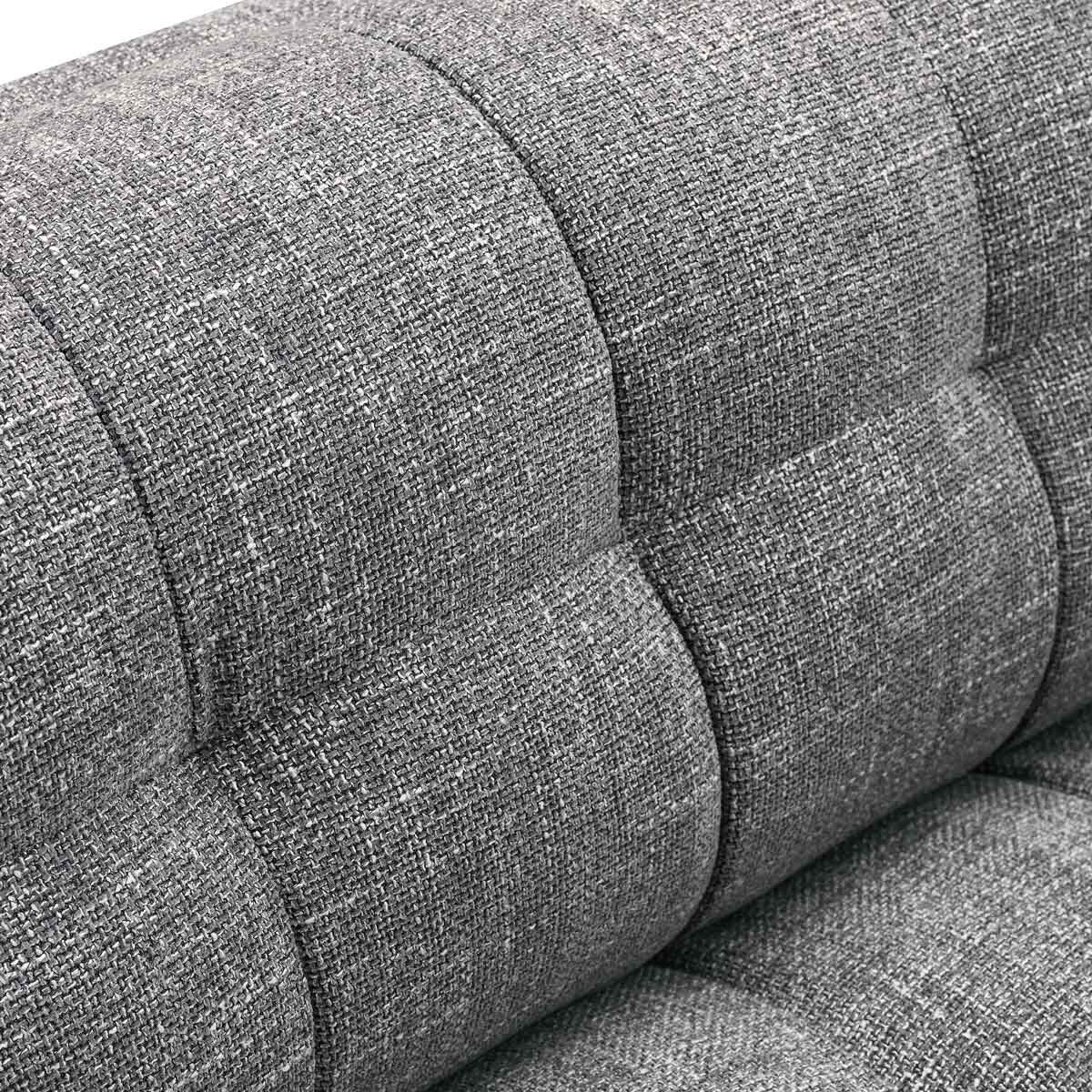 Isla Grey Fabric Large 3 Seater Sofa