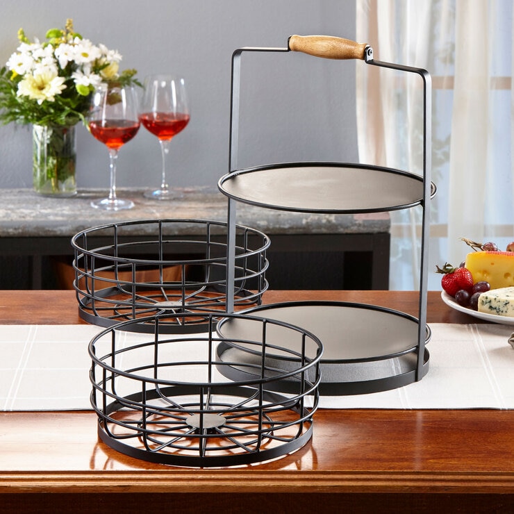Mesa 2 Tier Basket Mesa 2 Tier Basket
