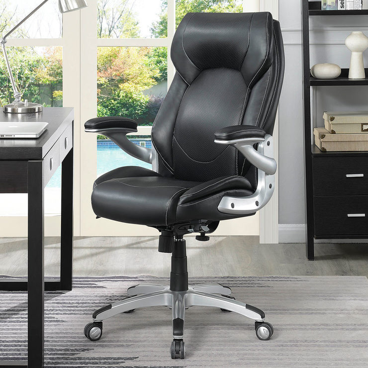 Costco Office Chair Lazy Boy : La Z Boy Browning Leather Executive