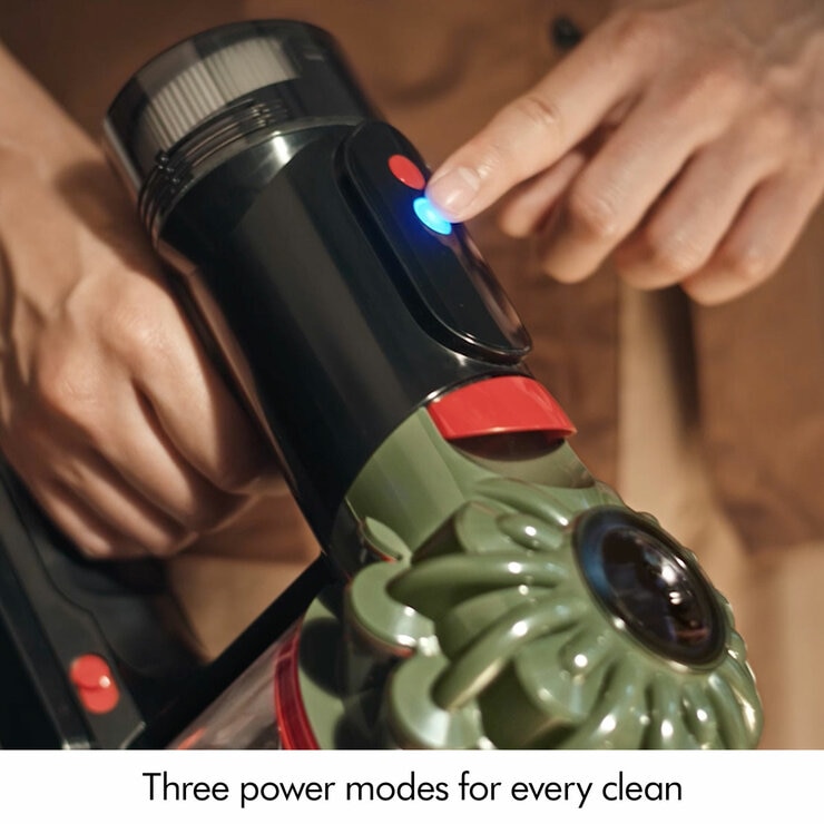Lifestyle image showing three power modes