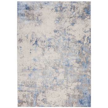 Silky Textures Blue Shimmer Rug in 2 Sizes