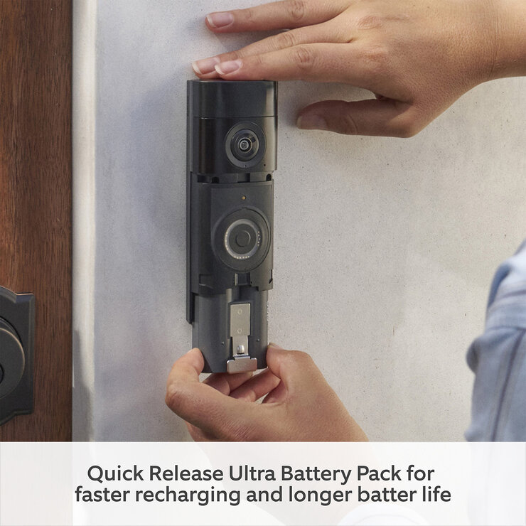 Ring Battery Video Doorbell Pro (Gen 2) Deep Silver + Chime (3rd Gen) Ring Battery Video Doorbell Pro (Gen 2) Deep Silver + Chime (3rd Gen)