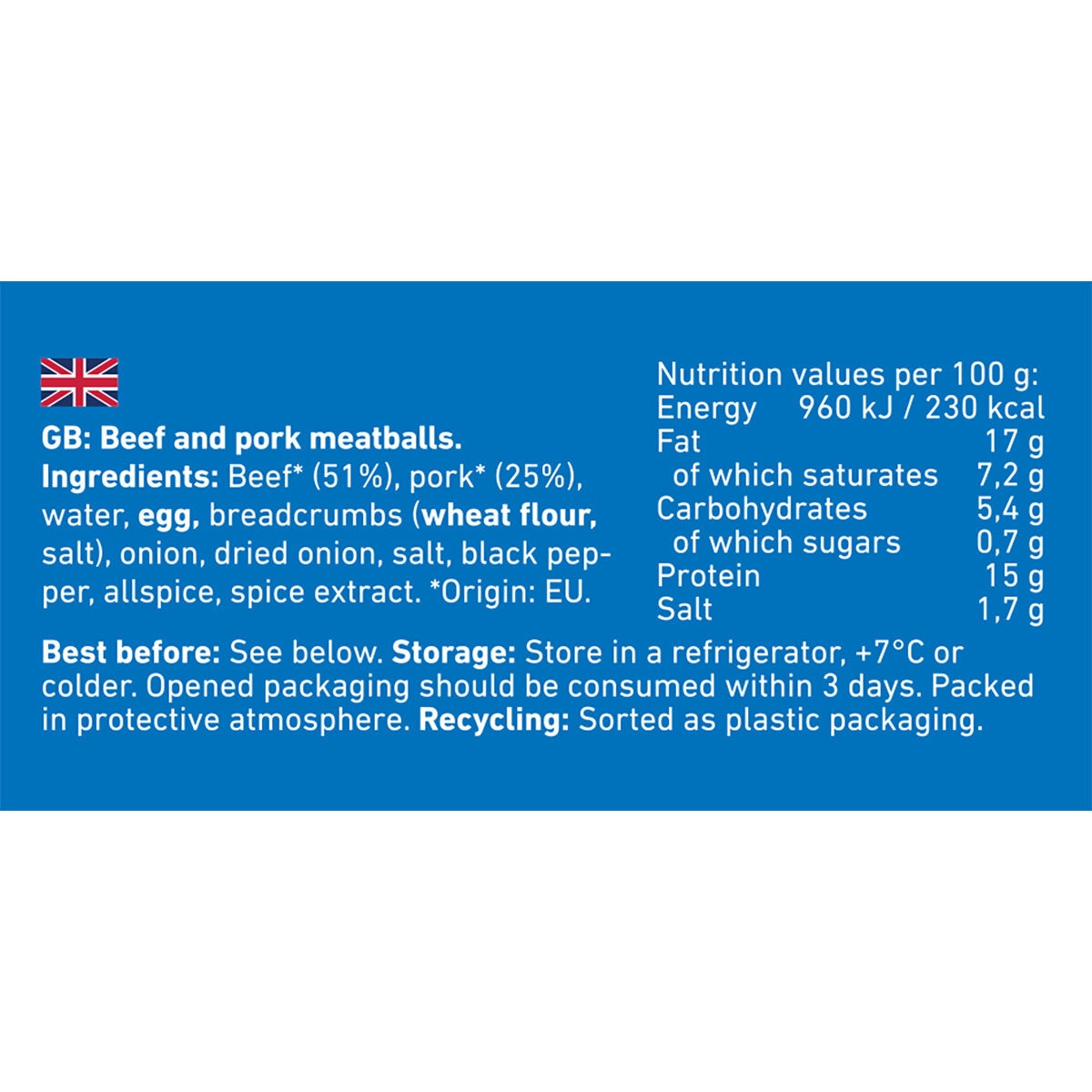 Nutritional Information