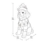 26 inch Christmas Dog Greeter