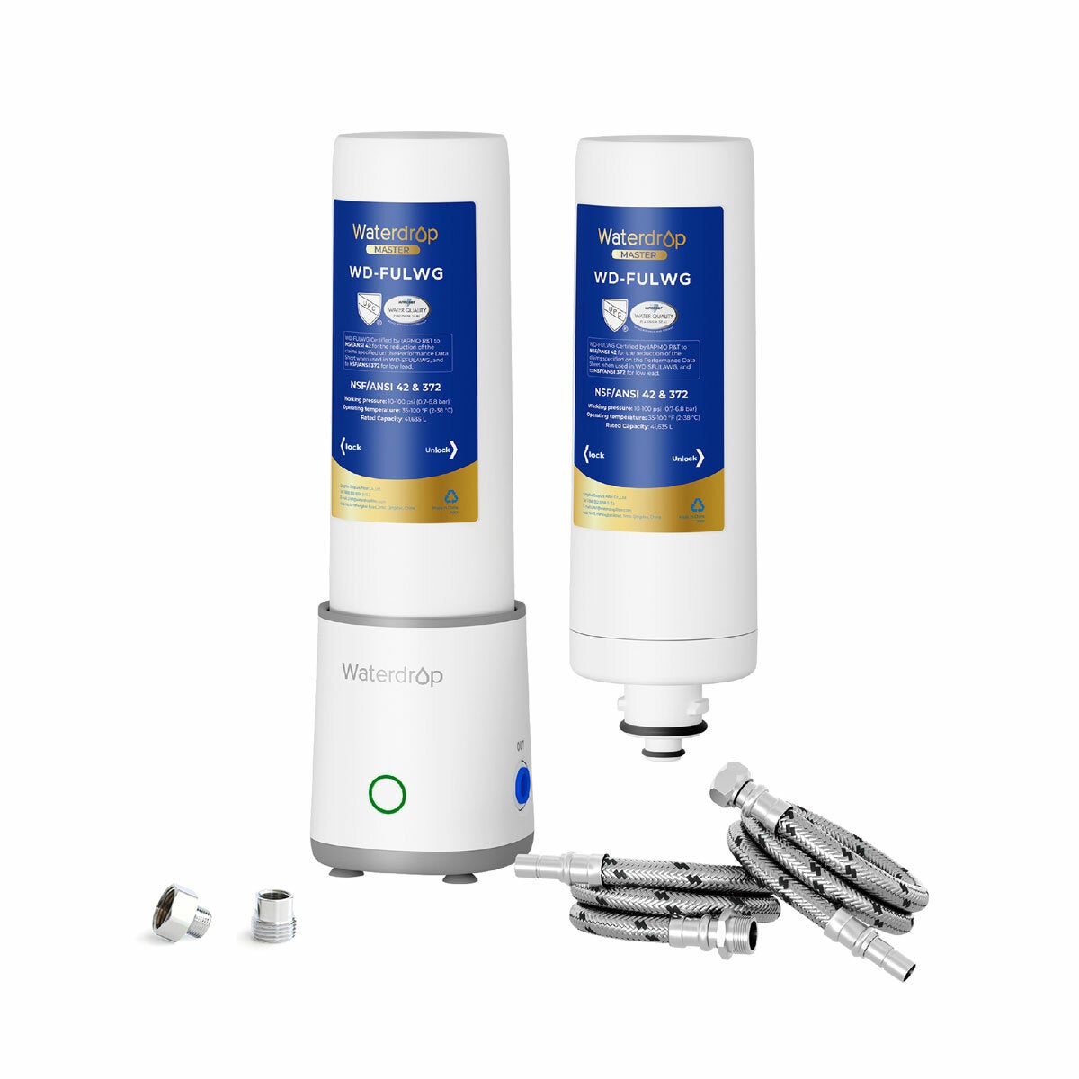 Waterdrop Under-Sink Water Filter System + Replacement Filter Waterdrop Under-Sink Water Filter System + Replacement Filter