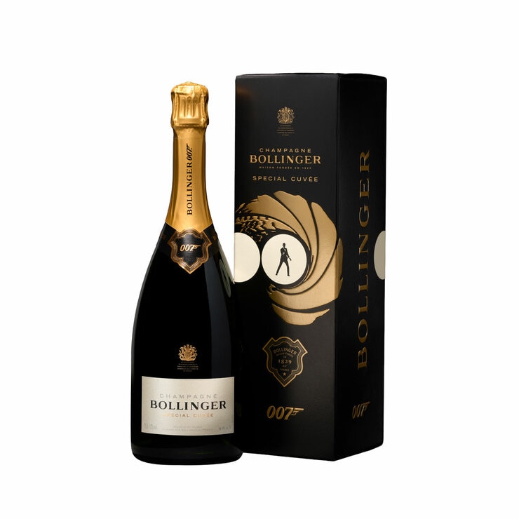 Bollinger Special Cuvée 007 Bond NV Champagne, 75cl