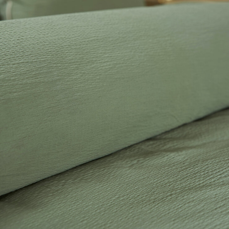 Belledorm Avantika Sage Cotton Bedding Set in 4 Sizes