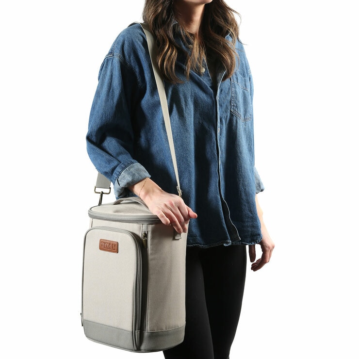 Titan High Performance Insulated Beverage Tote in Tan