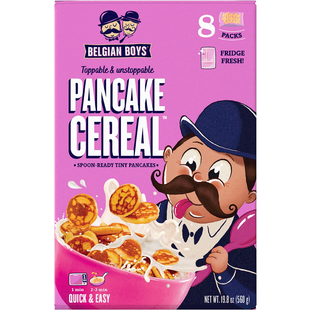 Belgian Boys Pancake Cereal 560g Costco UK