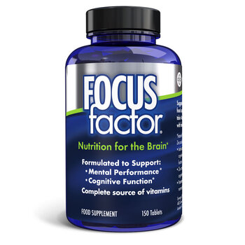 Focus Factor Nutrition for the Brain, 150 Tablets