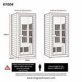Insignia 1 Person Far Infrared Indoor Sauna